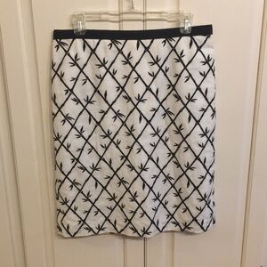 Sz 10 Talbots linen and rayon skirt